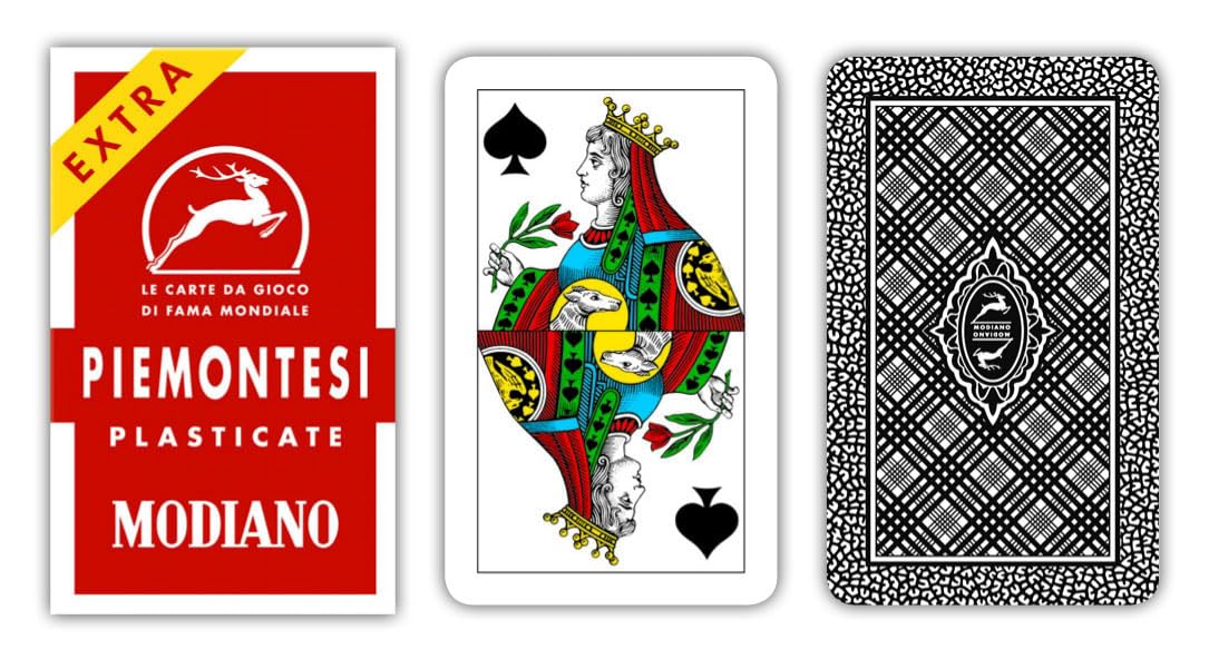 Modiano Piedmontese Playing Cards