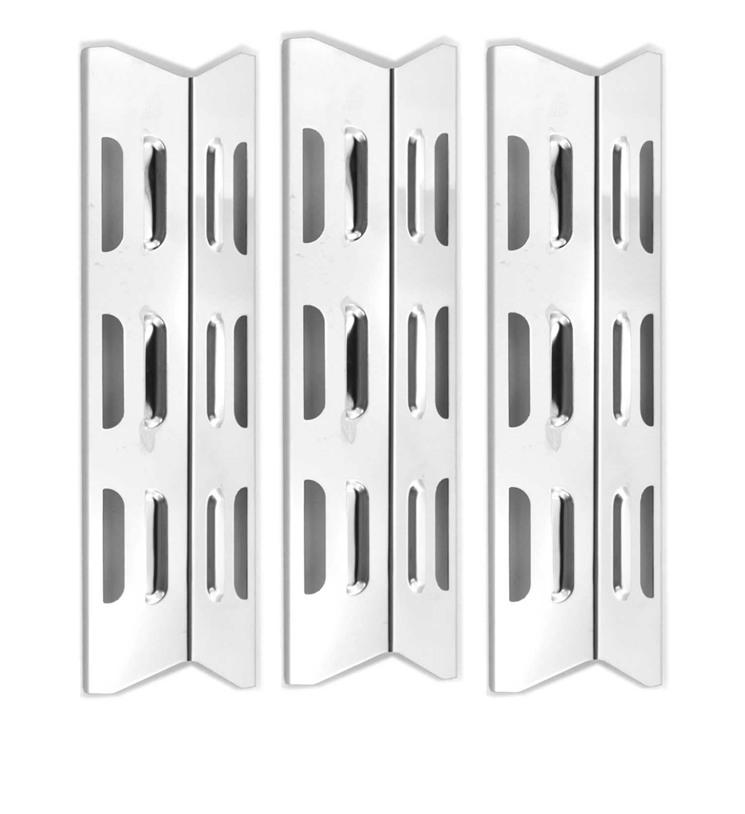 Replacement Burner Kit For BBQTEK & Presidents Choice Grills – 3 Stainless Steel Burners & Support Bracket (Fits Multiple Models)