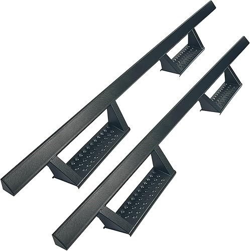 Estribos para Ford F150 Super Crew Cab 2015-2024 y Ford F250 F350 Super Duty Crew Cab 2017-2024 Super Duty Crew Cab escalones laterales barra de