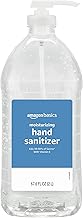 Amazon Basics Hand Sanitizer, Original Scent, Contains 62% Ethyl Alcohol, 67.60 Fl Oz Pack of 1 Previously Solimo