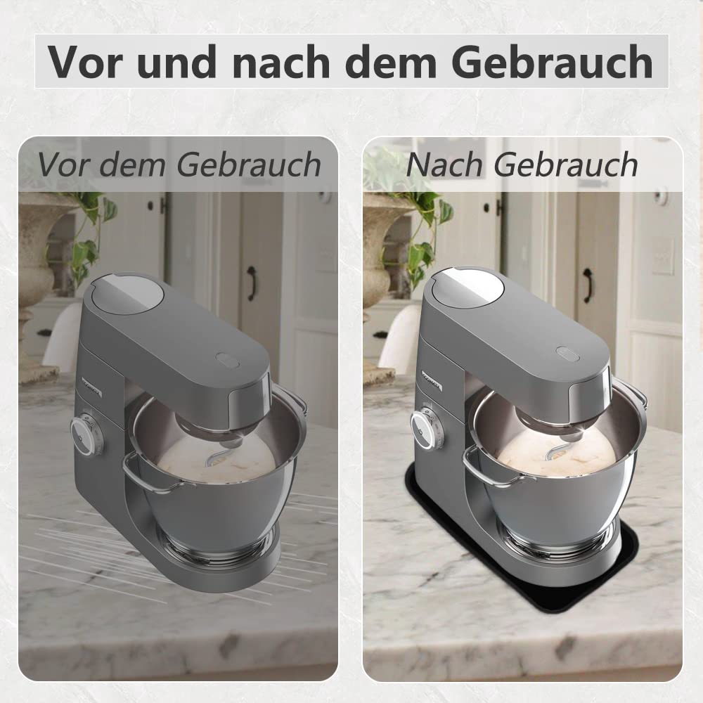 Tappetino scorrevole per robot da cucina Kenwood Chef XL Titanium – Tappetino scorrevole in nylon, tappetino scorrevole Pad Slider adatto per Kenwood Chef XL KVL8320S KWL90, accessori per robot da