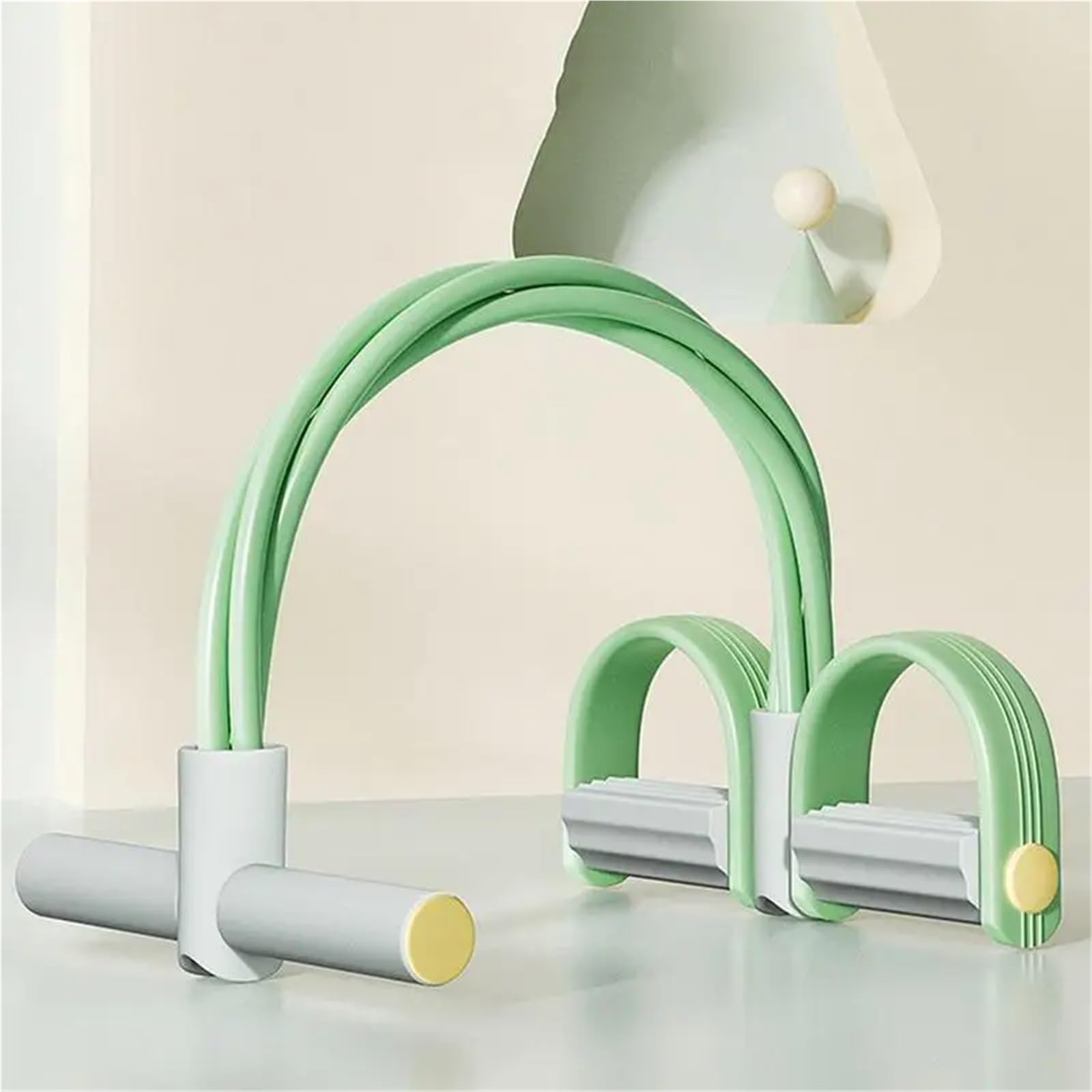 4 Fitness-Gummibänder aus Latex for Pedaltrainer, Sitz-Zugseil-Expander, elastisches Yoga-Equipment, Pilates-Training für Krafttraining, Stretching