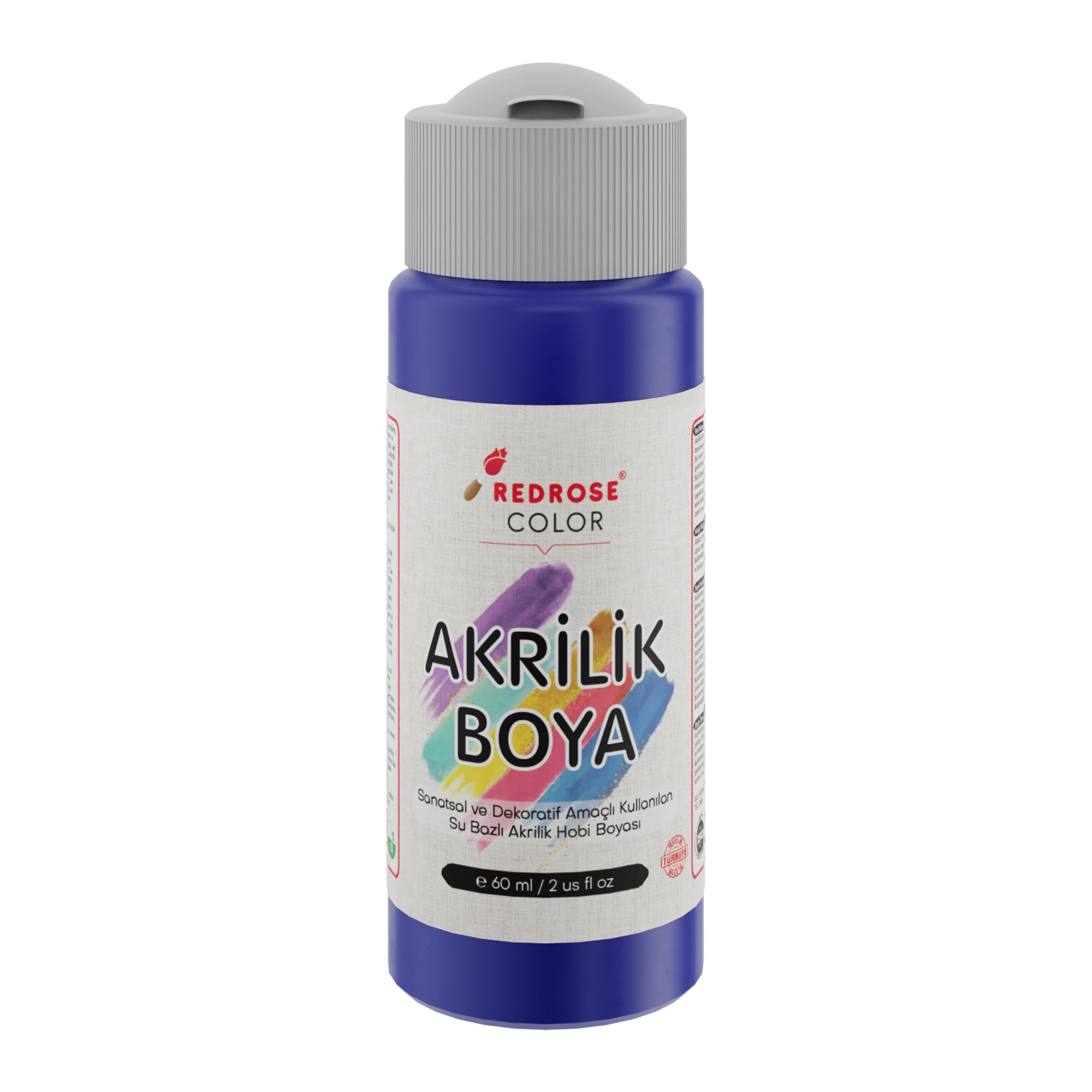 Red Rose Lacivert Akrilik Boya 60 ml