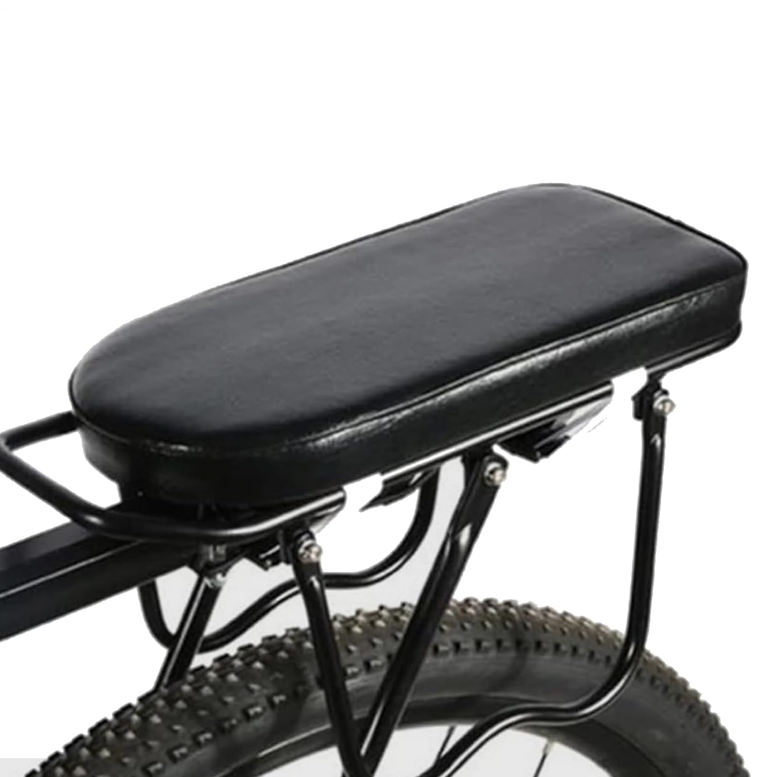 Bike Back Seat | Trail Bicycle Manned Cushion - Ergonomic Bike Rear Manned Cushion for Scooter, Family, Cargo, Commuting, Sports, Mountain