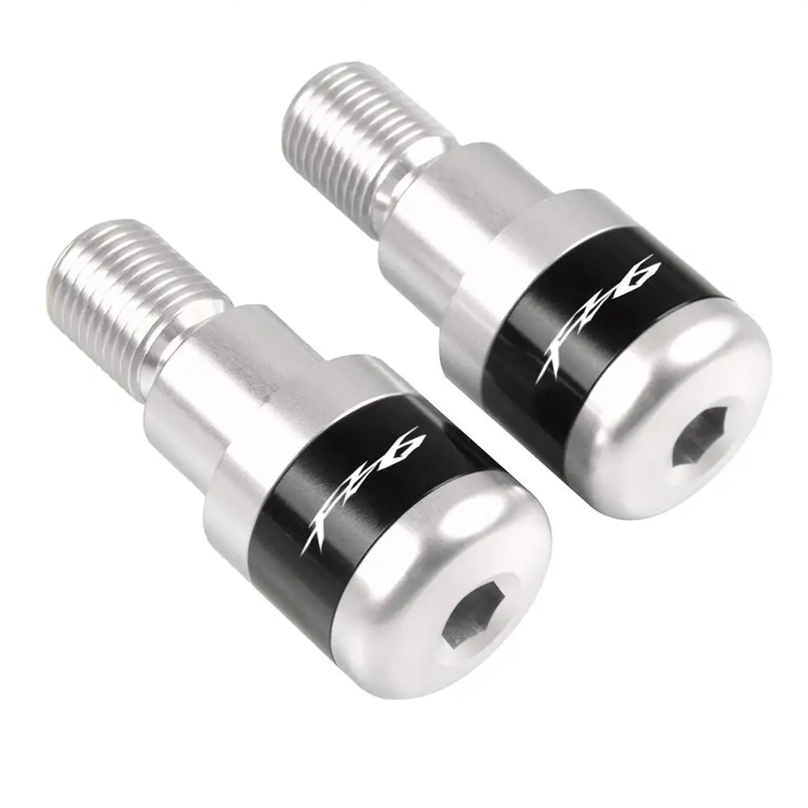 Embouts De Poignées De Guidon De Moto CNC, Bouchons D'extrémité De Main pour Y&amaha FZ6 FZ6R F&Azer FZ6FAZER 2014 2015 2016