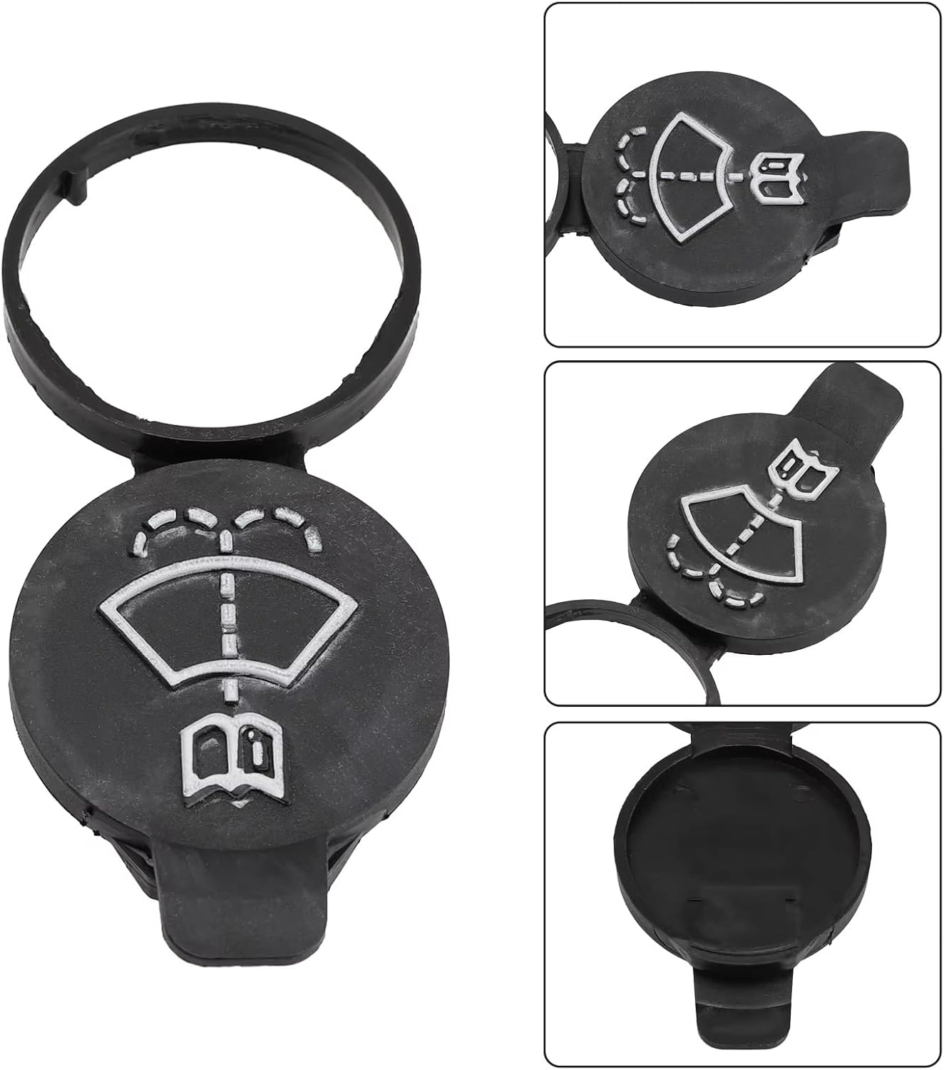 フロントガラスウォッシャーキャップ Compatible With Cadillac For Srx 2010 2011 2012