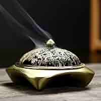 銅器 仏手倒流香 茶台 机 事務室 薫香炉 装飾品 工芸品 置物 銅器 仏手倒流香 茶台 机 事務室 薫香炉 装飾品 工芸品