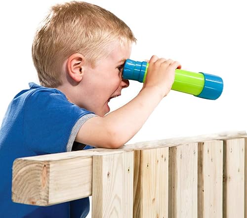 Miniatura 6 de Luwint Telescopio monocular pirata portátil de bolsillo, juguetes educativos retráctiles de ciencia para niños y niñas (verde)