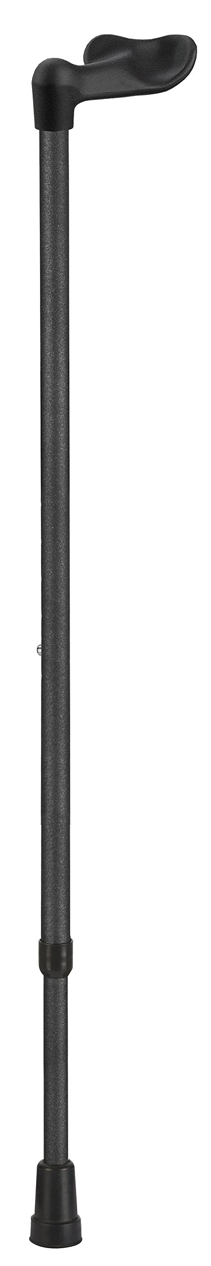 Walking Stick - Fischer Grip (Left Handed Soft Touch, Textured Black) (B018MMKNCM) Amazon Price History, Amazon Price Tracker