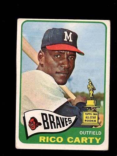 1965 TOPPS #305 RICO CARTY VG BRAVES