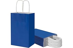 Toovip Royal Blue Paper Bags for Business