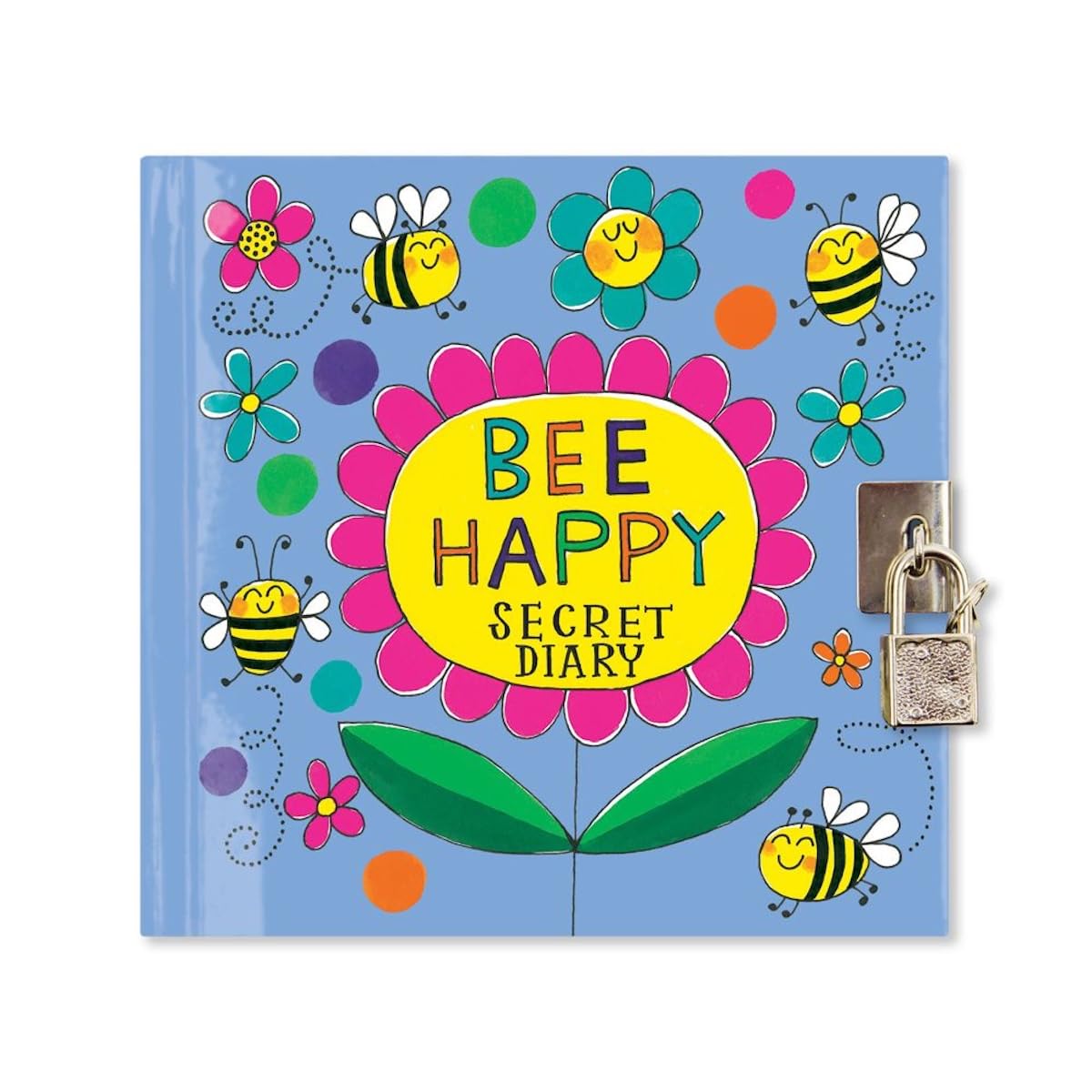 Rachel Ellen Bee Happy Secret Diary With Lock and Key