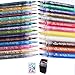 Produktbild XIAPIA Acrylstifte für Steine Glas Porzellan und Holz Bemalen | 28 Farben Porzellanmalstifte DIY Set | Wasserfest Permanent Marker Graffiti Tasse Stifte für Kinder & Erwachser mit Tasche (Klassiche)