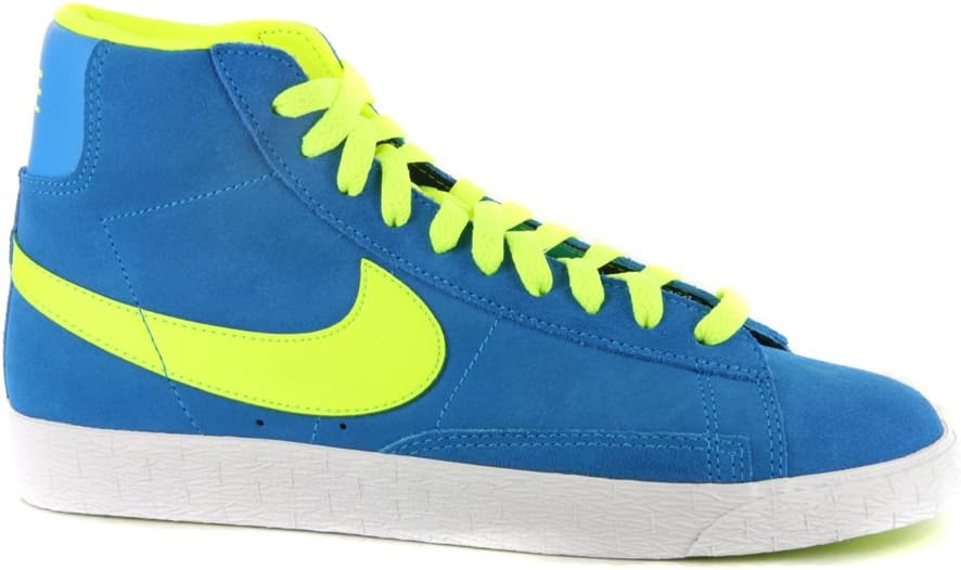 NIKE Boys Blazer Mid Vintage Blue Retro Sneakers
