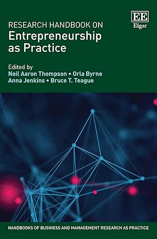 Research Handbook on Entrepreneurship as Practice (Handbooks of Business and Management Research as Practice series)-Wow! eBook