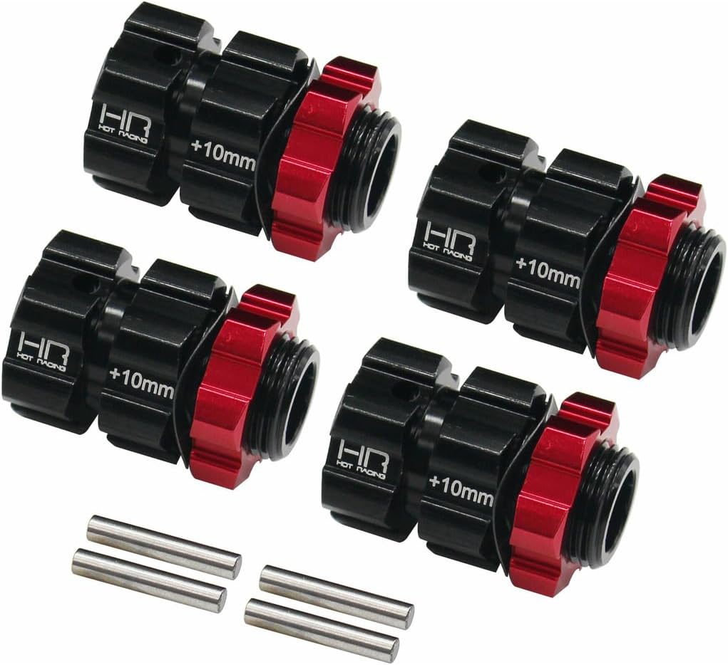 Hot Racing AON117X10 Aluminum 17mm Hex Hubs 10mm Offset Arrma 1/8