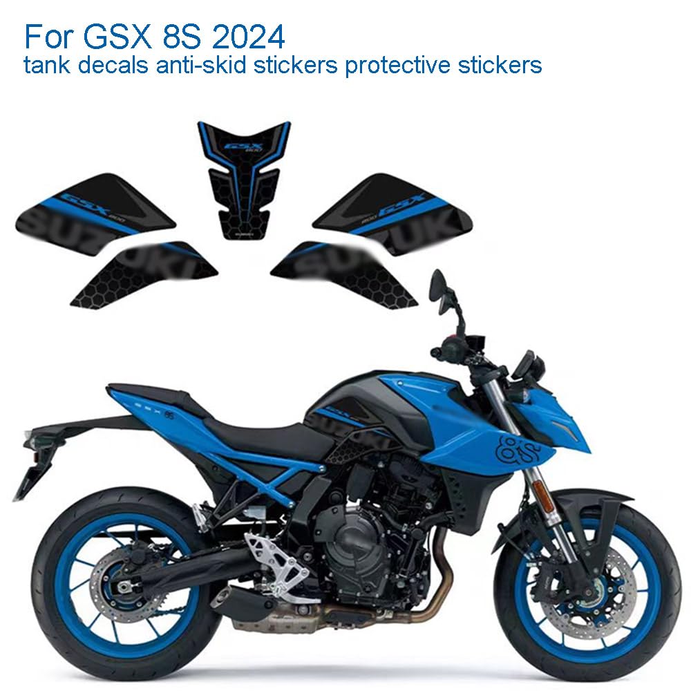 Amazon | GSX8S 2024 用 アクセサリー - 燃料タンク デカール