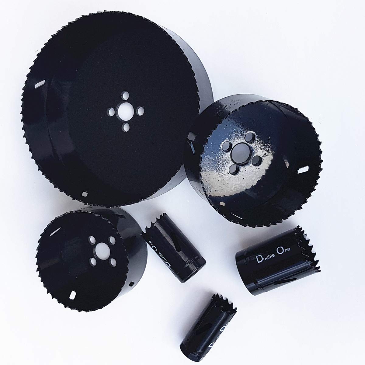 Diámetro de 30 mm HSS bimetal sierra de corona para serrar acero, acero inoxidable, latón, zinc, cobre, chapa, madera, yeso, plásticos, aluminio, etc.