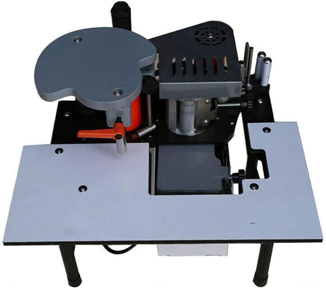 Portable Woodworking Edge Bander Machine 0.3-3mm Thick Bevel 10-60mm Width 5m/min