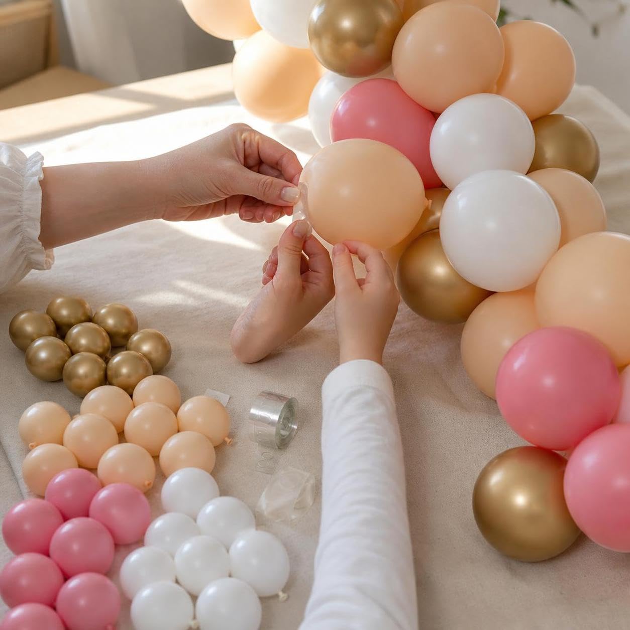 Kit Decorazione Palloncini, 105 Pezzi