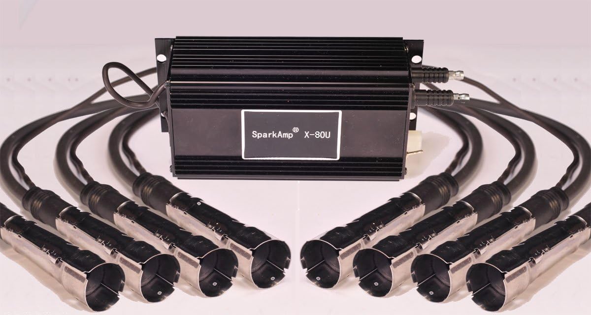 Aquapulser K8-MOPS-N20ND X80 Dual Power Plasma Ignition Amplifier 8 Cylinder Kit