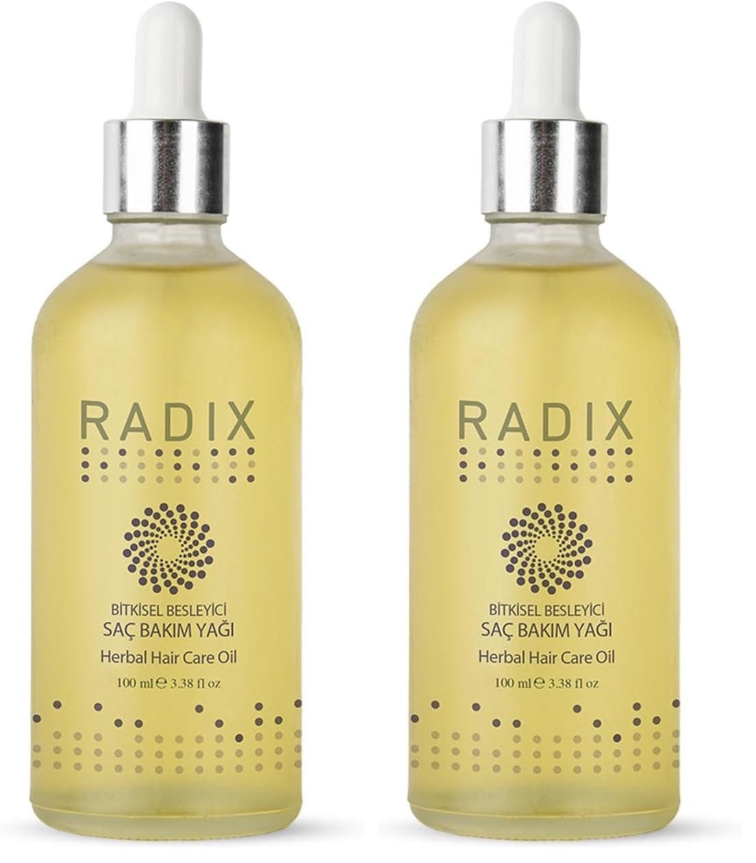 Radix Bitkisel Besleyici Saç Bakım Yağı 100 ml (2 paketi)