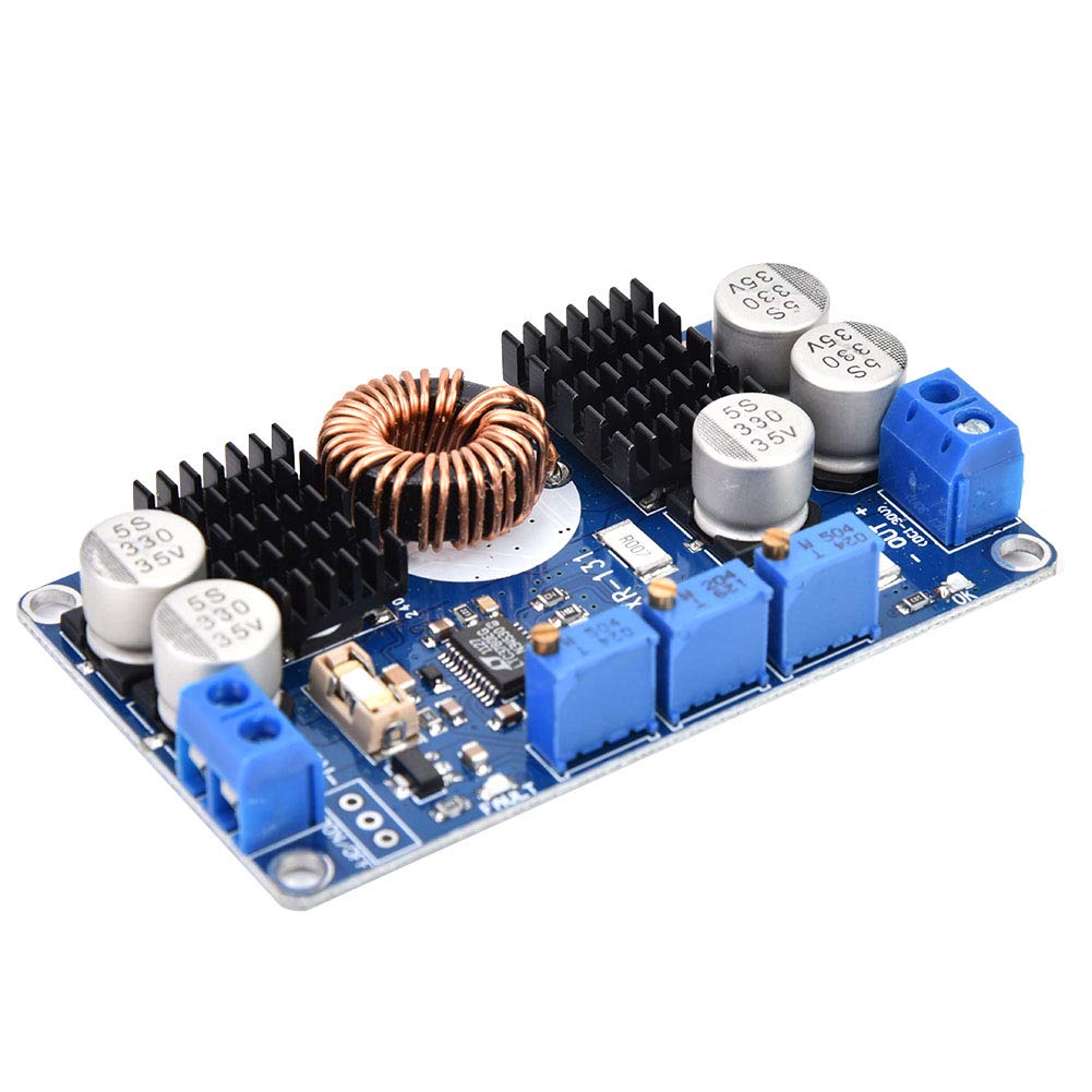 Convertitore Boost DC 5-32V A 1-30V Step-up/down Automatico, 10A Max, 80W, Con Fusibile, Per Ricarica Solare E Alimentatori, Modulo Regolatore Di Tensione - 5