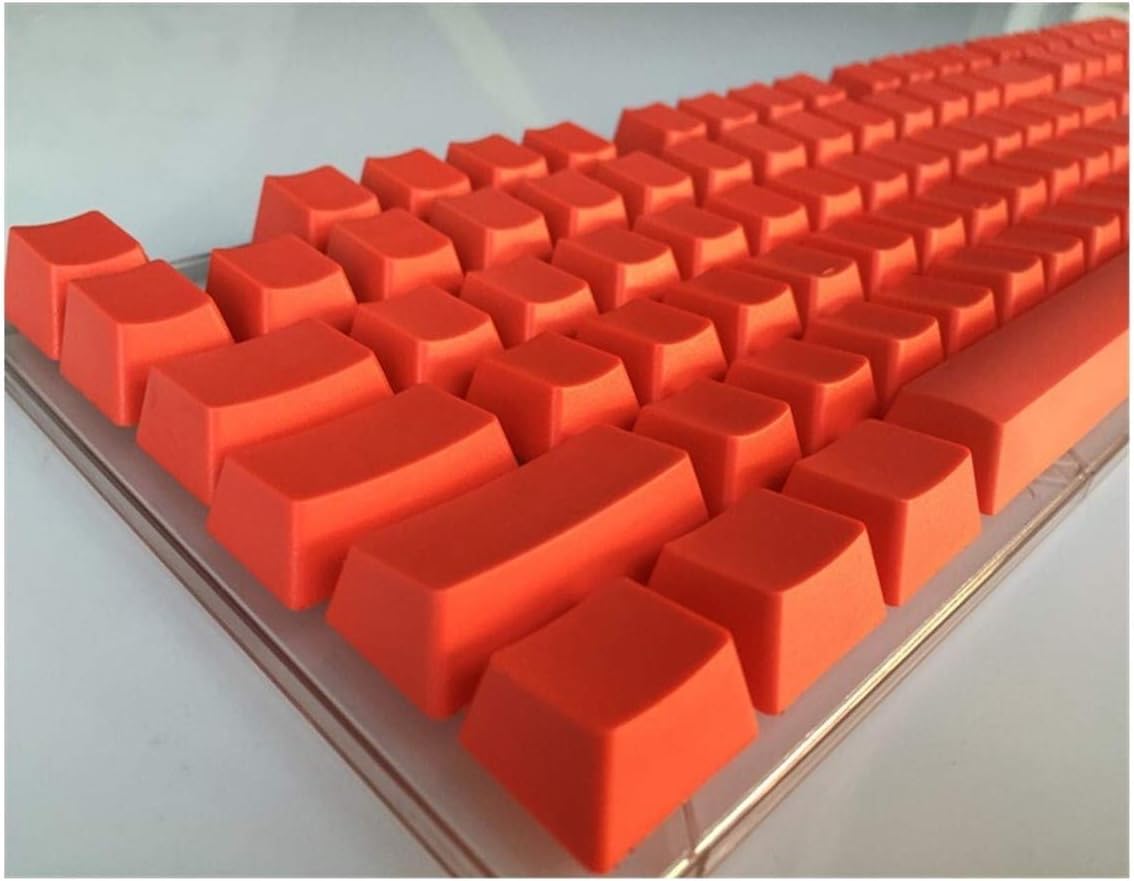 ZEFSESD Keycaps Side Print Blank 108 Layout Thick PBT Keycap Red Yellow Green for