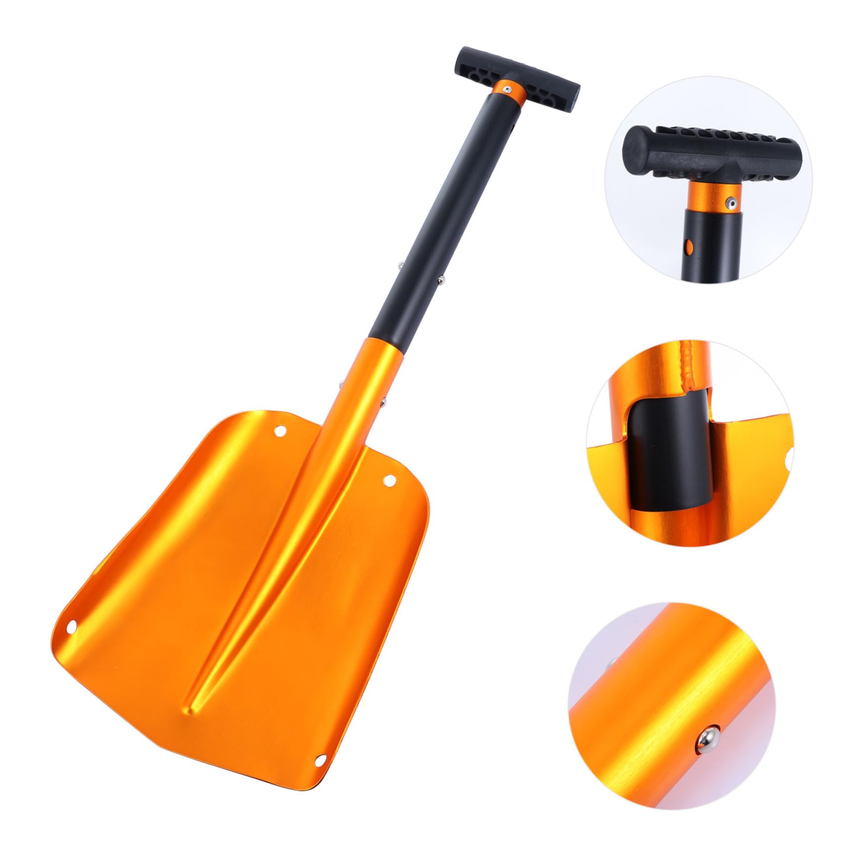 BESPORTBLE 1pièce Pelle De Neige Pliable pour Voiture Outil De Déneigement Extérieur Léger Et Portable pour Voyage