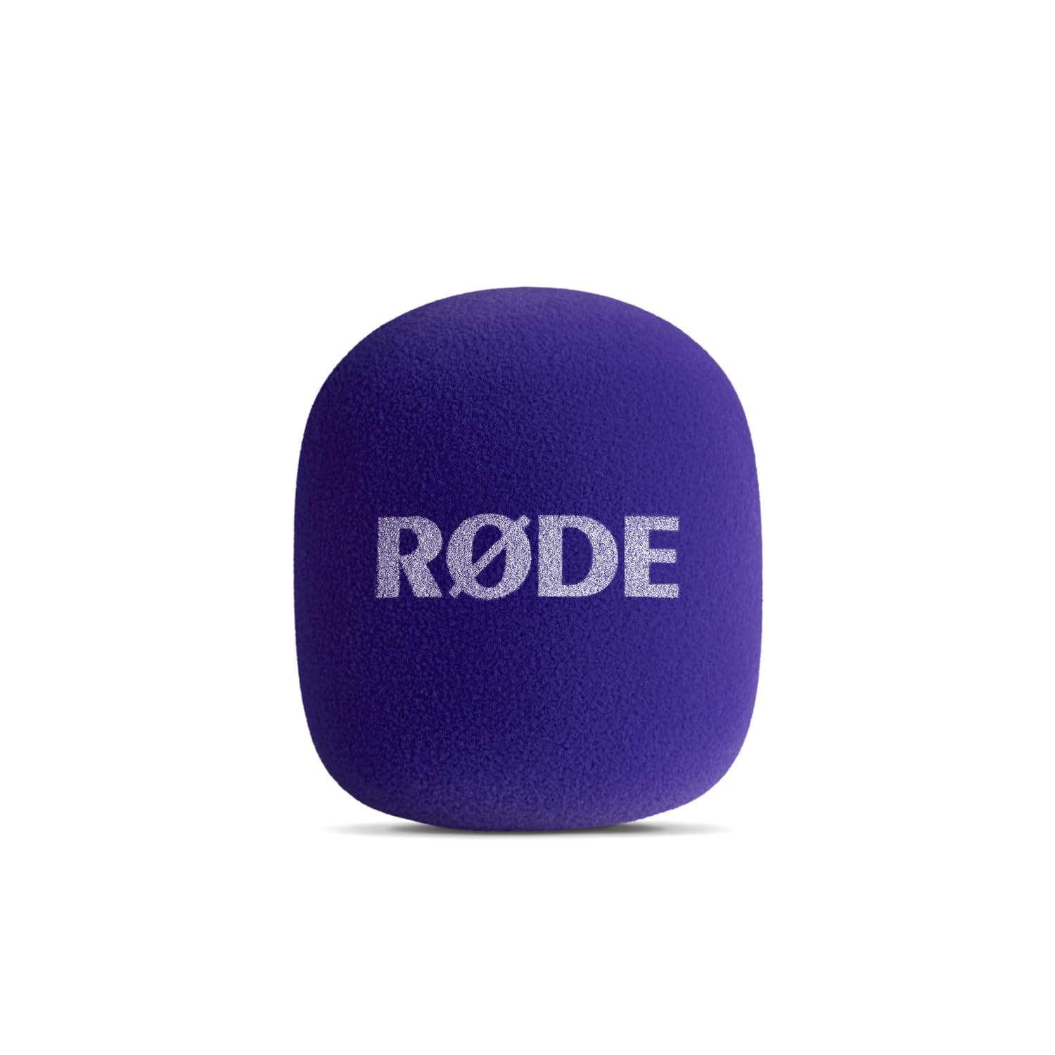 Rode Interview GO adapter ręczny do bezprzewodowych modułów nadawczych fioletowy z keepdrum futrzana ochrona przed wiatrem