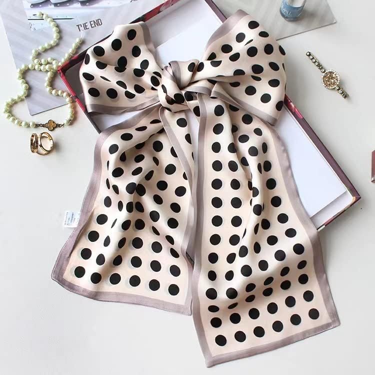 ANDANTINO 100% Silk Scarf for Women 58”*6.3” Long Shawls for Headscarf and Neck- Oblong Hair Wraps with Gift Packed - Image 5