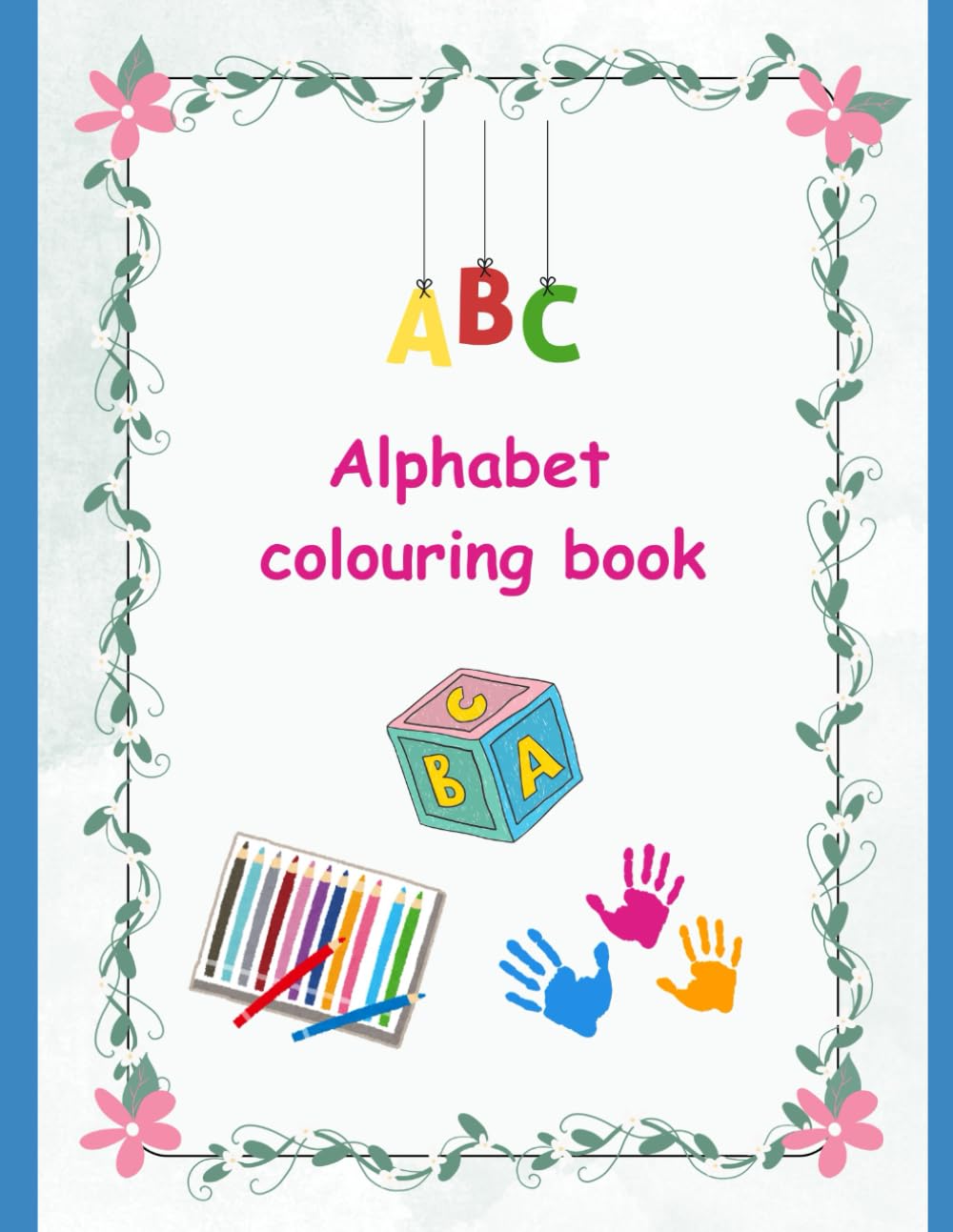 Alphabet colouring book for kids