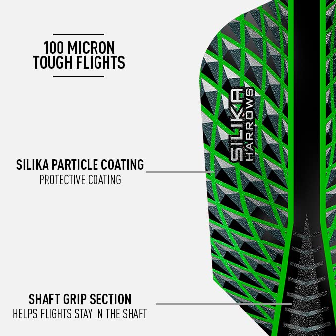 Harrows Dart Silika Lumen Dart Flight Speziell Laminiert In 4 Verschi Designs 2023~4