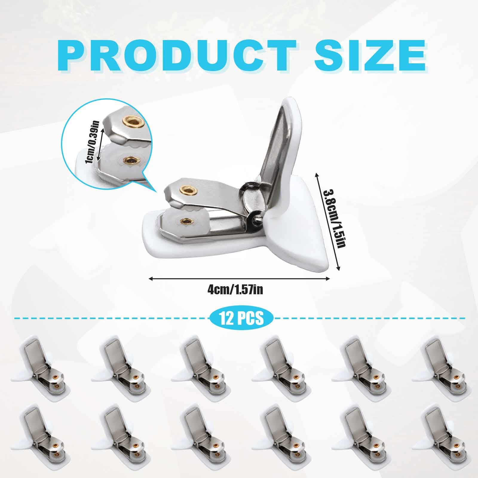 XIHIRCD 12pcs Duvet Clips for Comforter Inside High Elastic Button Padded Comforter Clips Duvet Clips To Hold Comforter Prevent The Quilt From Shifting Duvet Clips Bedding Accessories - Image 2