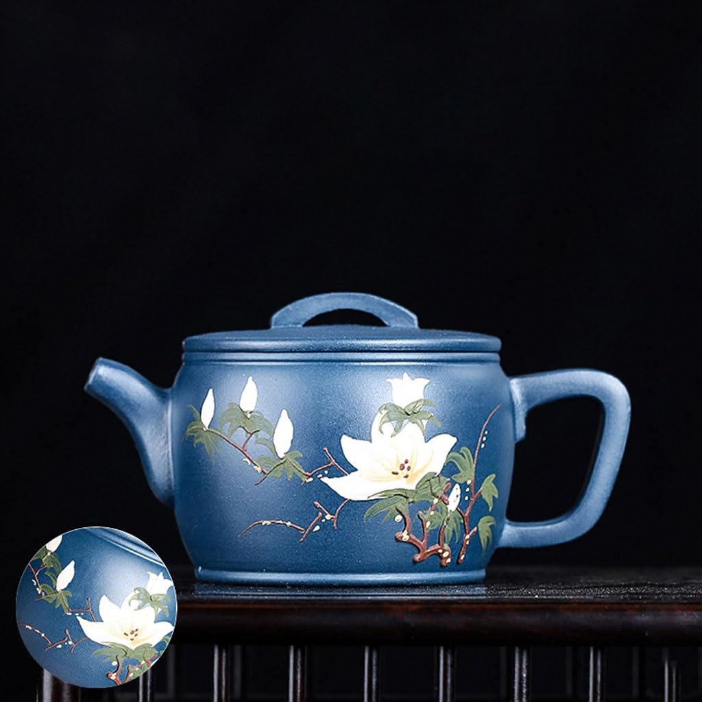 Tetera de Kung fu Hecha a Mano, Juego de té Creativo, Tetera Tradicional Retro de Arcilla Morada, Tetera para salón de té en casa