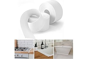 Bath & Kitchen Caulk Tape Sealant Strip, Affordable PVC Self Adhesive Tub Wall Sealing Tape