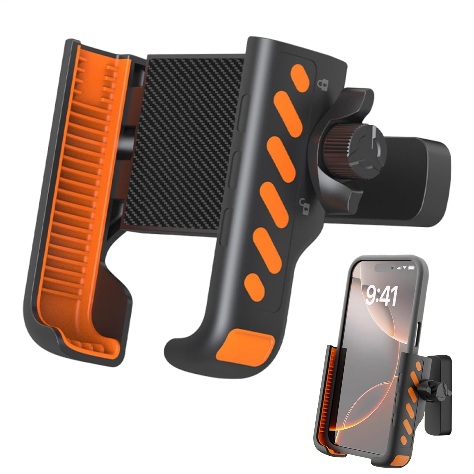 Support téléphone magnétique pour golf et vélo avec rotation 360 - 8