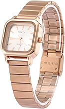 SALTY White Dial Rose Radiance Watch for Women & Girls | Adjustable Fancy Design | Latest Fashion Accessories for Girls | Minimal Watch | Stylish Women's Wrist Watch | Ideal for Gifting