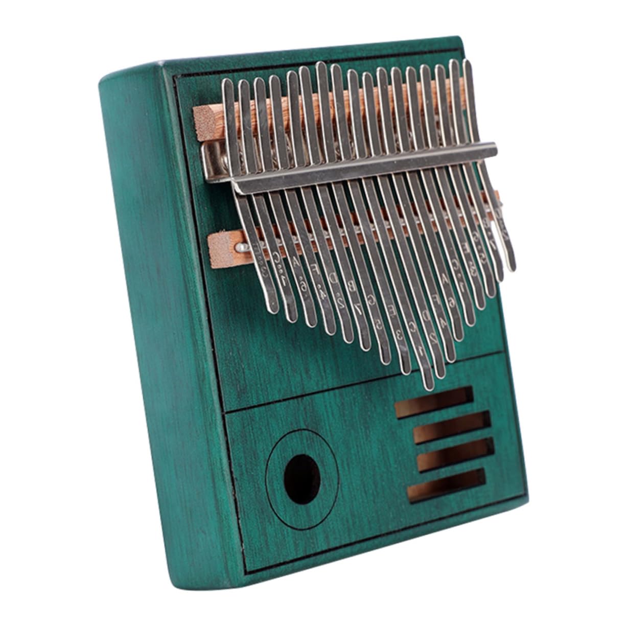 Toddmomy 1 Set Thumb Music Instrument Hand Keys Beginner Pocket Piano Finger for Music Accessory Musical Instrument Musical Tool Simple Musical Instrument Blue Wood