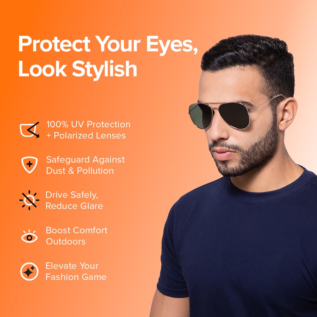 Intellilens Gafas de sol polarizadas y con protección UV para hombres y mujeres | Gafas para hombres y mujeres