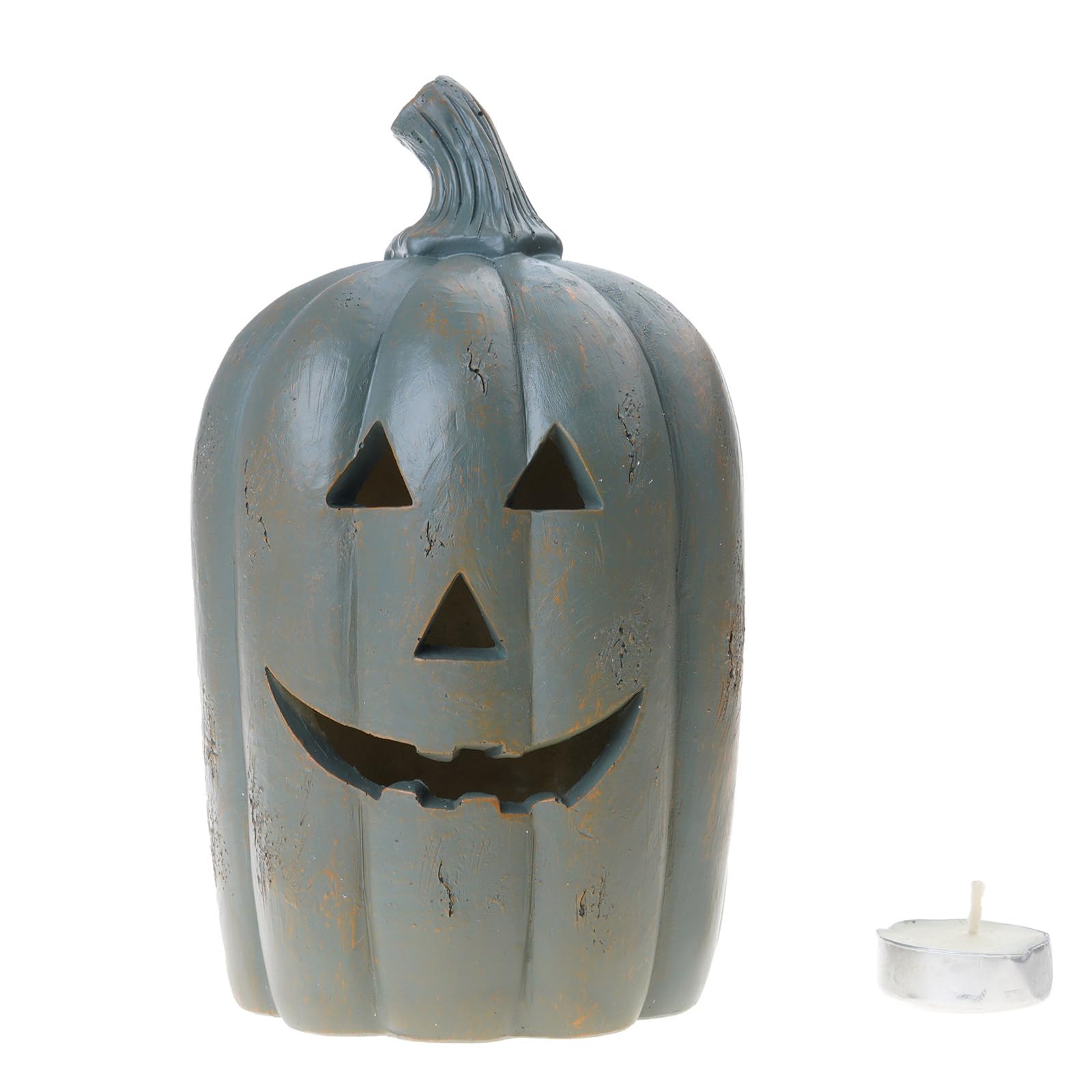 Msioytog Halloweens Pumpkin Light Decoration Light Cover Sturdy Resin Craft for Party Indoor Outdoor Festival Atmospheres Holiday Decoration