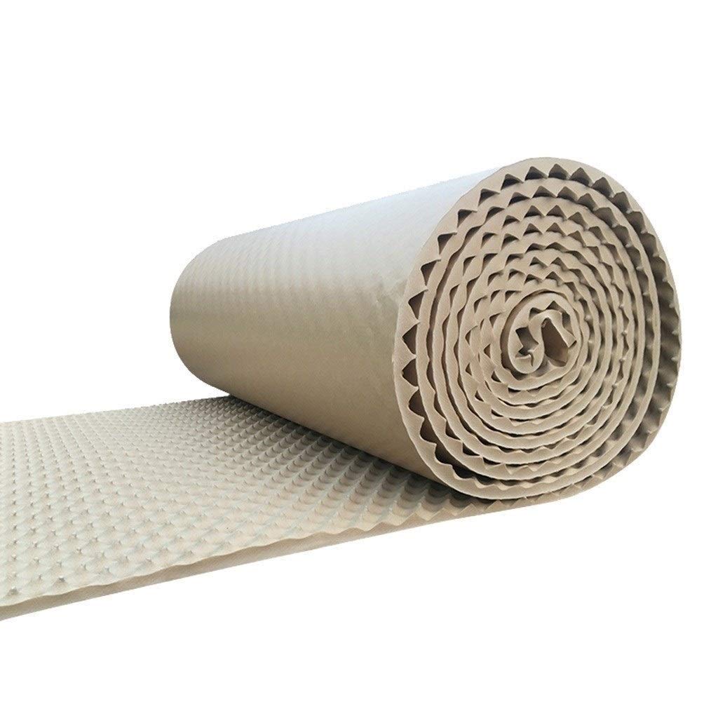 Pannelli acustici, Decorazione Domestica Cotone insonorizzato, Schiuma Acustica Premium Sala da Ballo Sala Musica Cotone fonoassorbente Suono 1 * 5 M,Beige