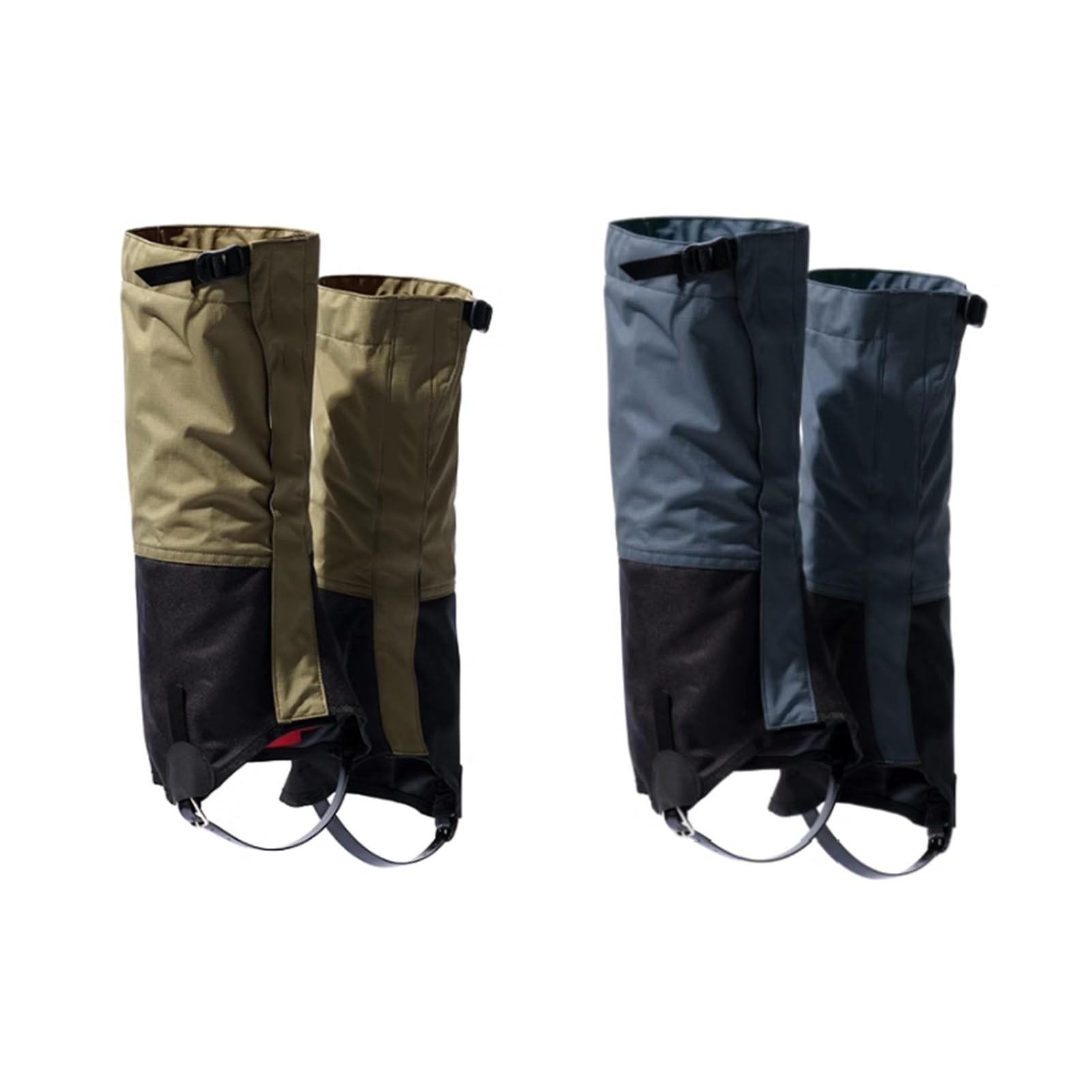 2 Polainas For Piernas,Polainas For Nieve,Polainas For Senderismo,Diseño De Bucle De For Ponerlas Y Quitarlas Fácilmente, For Caminar,Escalar Montañas,Hacer Jardinería E Investigaciones Al Aire Libre(