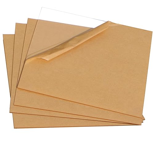 4 láminas acrílicas transparentes de plexiglás fundido de 12 x 16 x 0.078 pulgadas de grosor (0.079 in) + 0 /-.02 pulgadas con papel protector para