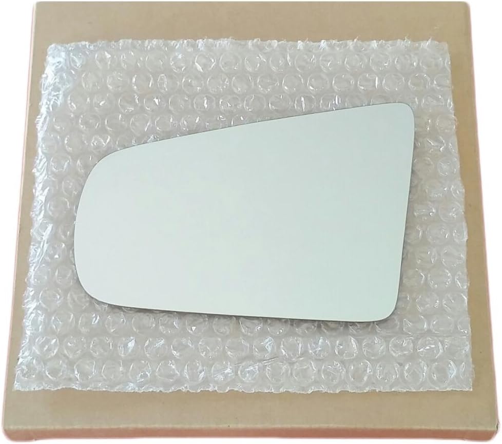 Mirror Glass and Adhesive for 94-99 Cadillac Deville / 92-97 Seville / 92-02 Eldorado Driver Left Side Replacement