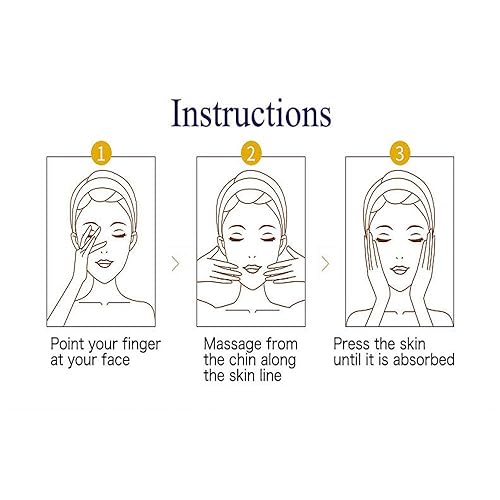 Miniatura 8 de Colágeno puro Anti-arrugas Anti Envejecimiento Cara Suero Piel Sensible Hidratante Pecas Reponer Agua 1.0 fl oz