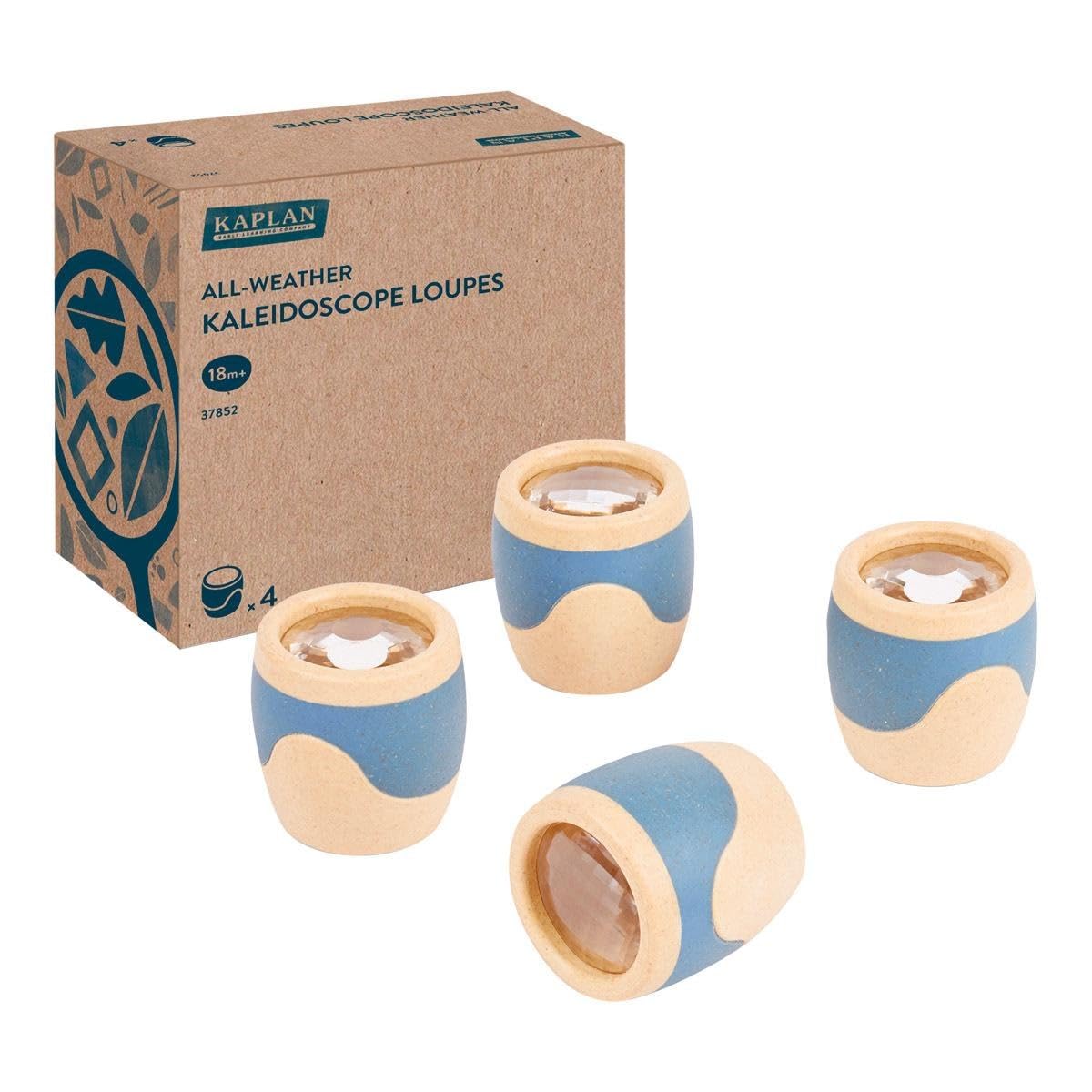 Kaplan Early Learning All-Weather Kaleidoscope Loupes - Set of 4