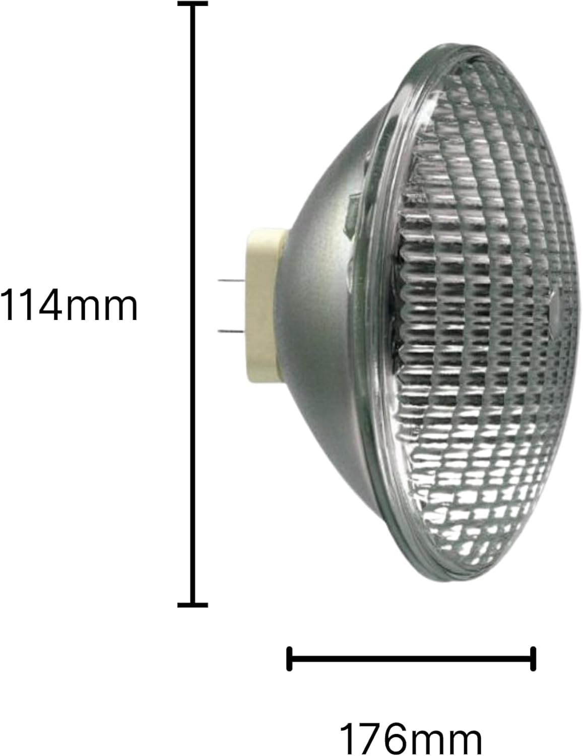 DL DAYLIGHTITALIA Lampadina LED PAR56 SMD 23W 1800lm 3000K – Ricambio Compatibile per TOIO Flos, Luce Brillante ed Efficiente