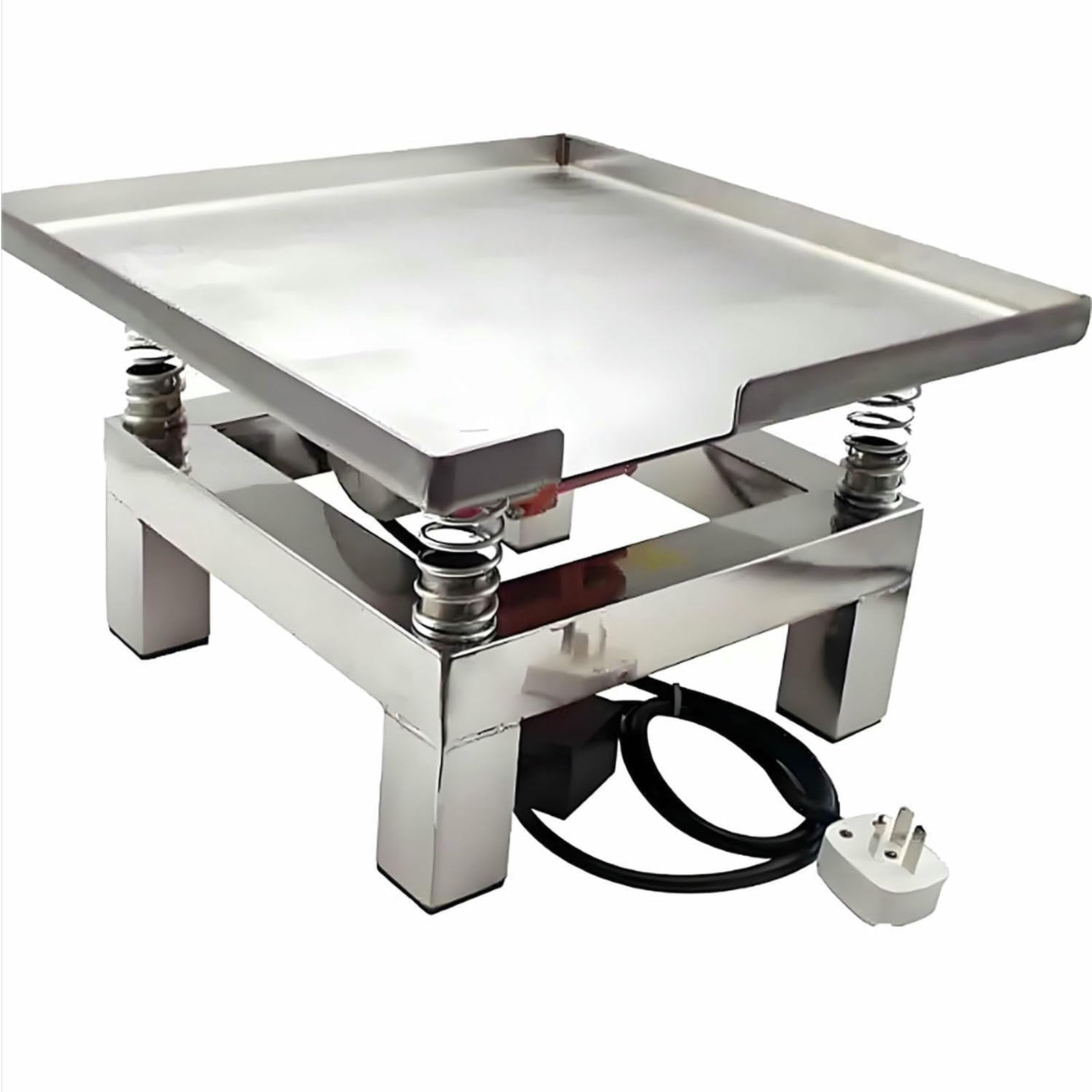 Table vibrante en béton pour éliminer les bulles d'air