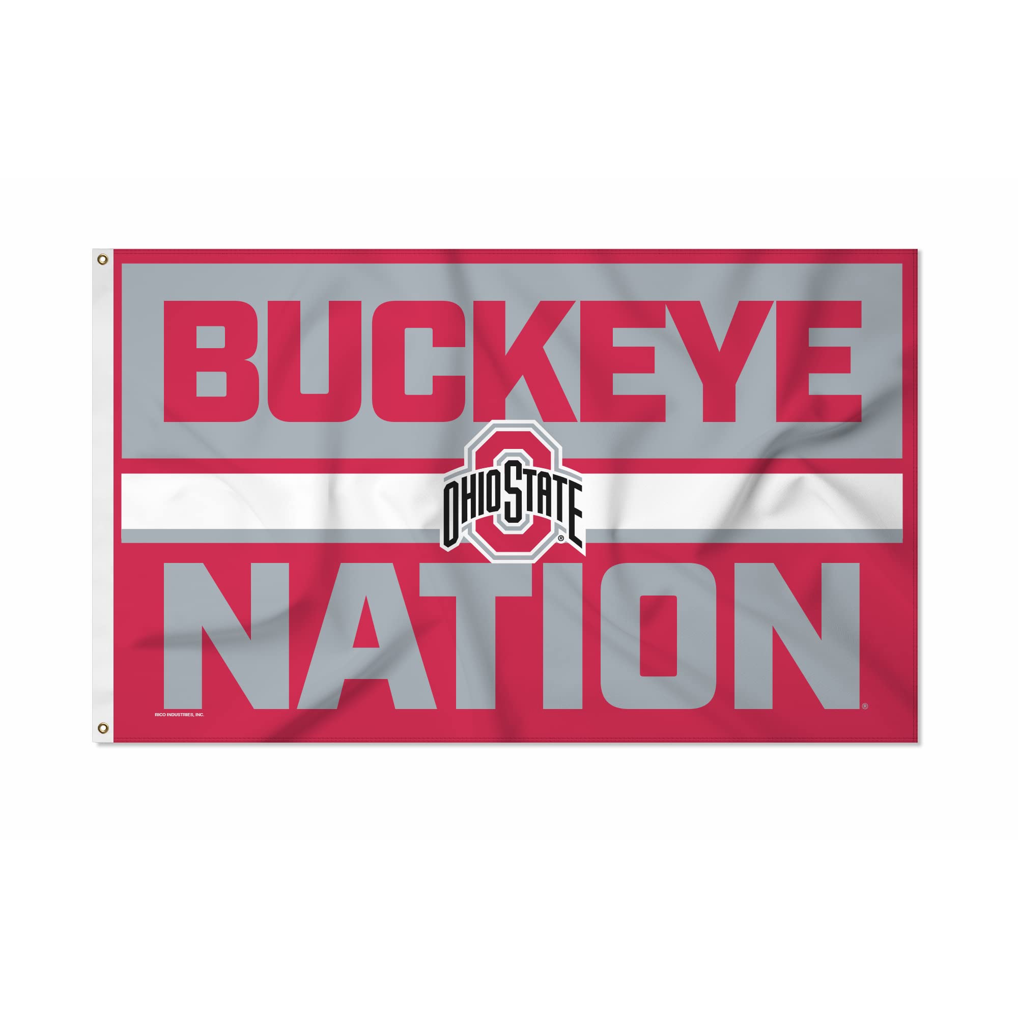Rico Industries NCAA Bold 3' x 5' Banner Flag Single Sided - Indoor or Outdoor - Home Décor